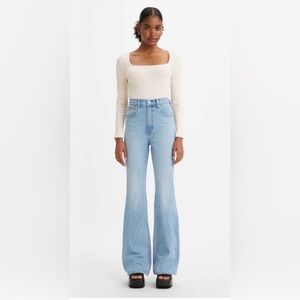 Levi's 70s High flare Jeans - Light wash - size 27